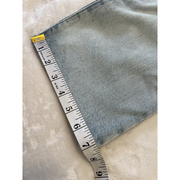 Good American Womens Blue Slim Straight Denim Jeans‎ Size 4/27 High Waist - Picture 5 of 8